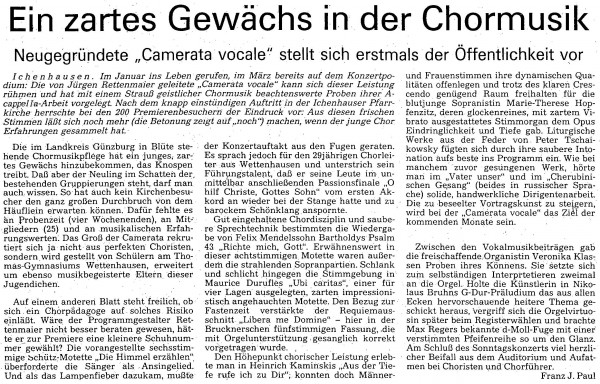 1987_GZ erstes Konzert Ichenh